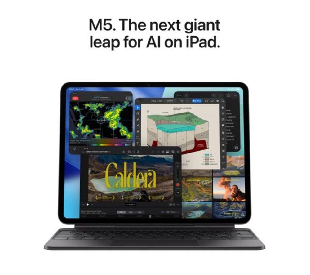 APPLE 13" Refurbished iPad Pro (2025) - 512 GB, Silver (Excellent Condition) image number 4 of 8