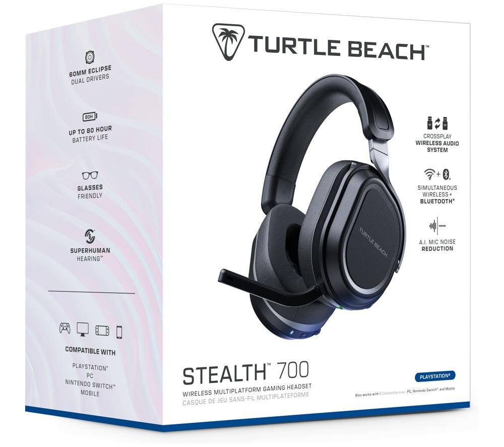 TURTLE BEACH Stealth 700 Gen 3 PlayStation Wireless Gaming Headset - Black image number 2 of 20