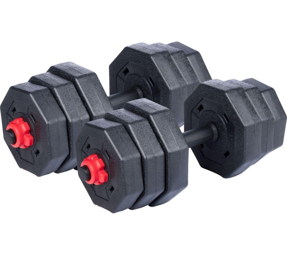 UMBRO 19-Piece Dumbbell Set - Black image number 2 of 5