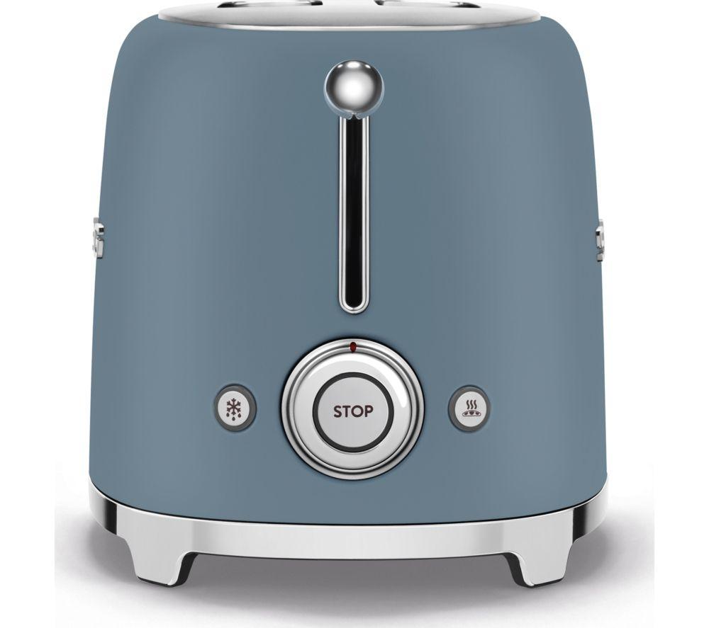 SMEG TSF01SBMUK 2-Slice Toaster - Storm Blue image number 2 of 4