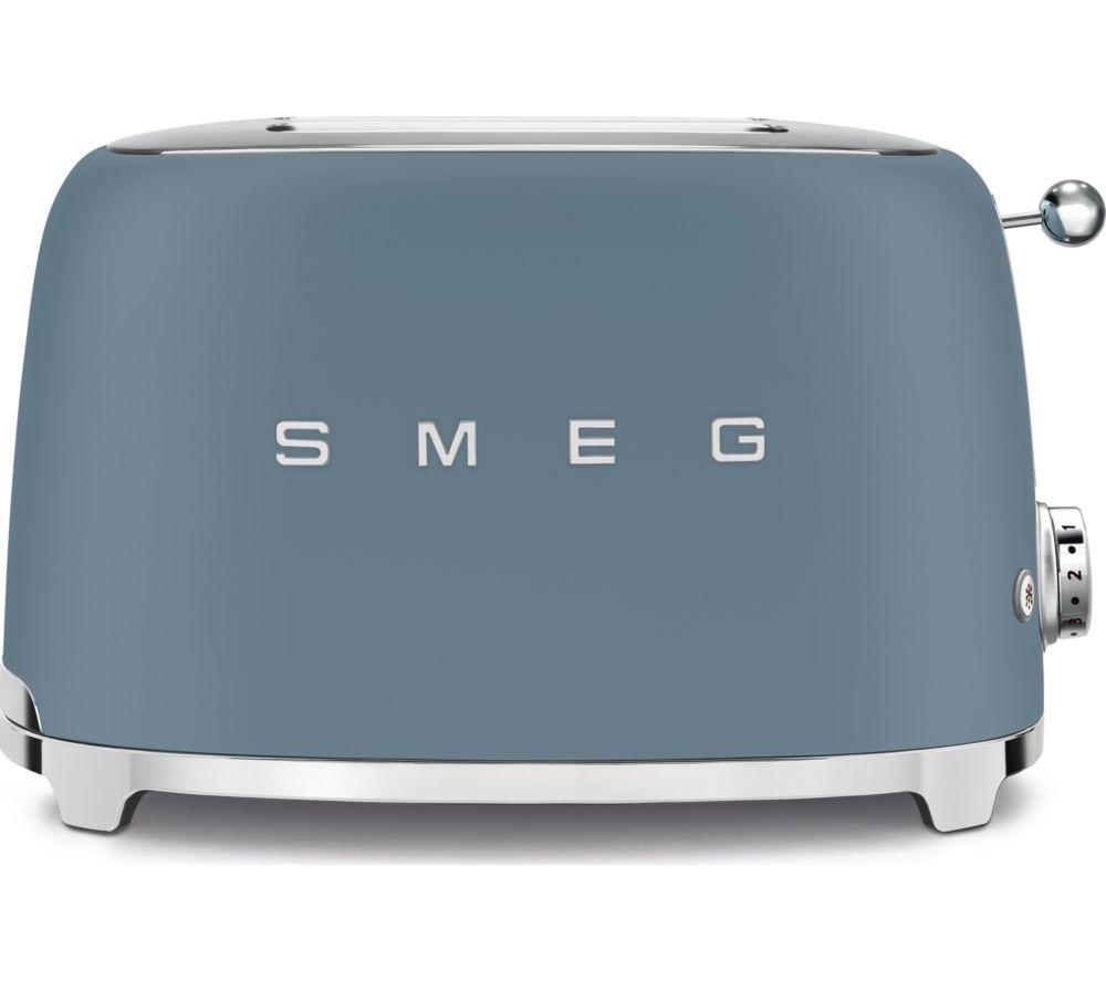 SMEG TSF01SBMUK 2-Slice Toaster - Storm Blue image number 3 of 4