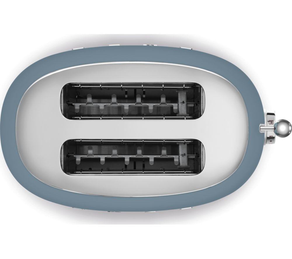 SMEG TSF01SBMUK 2-Slice Toaster - Storm Blue image number 4 of 4