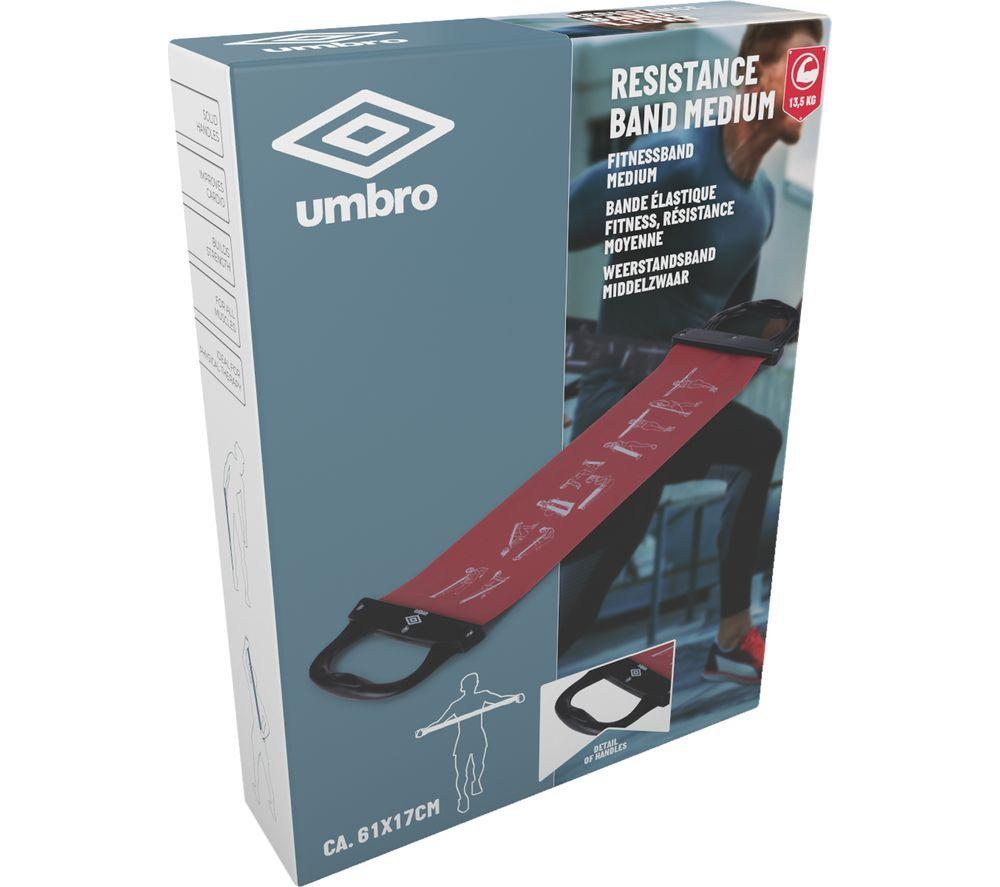 UMBRO Resistance Fitness Band - Medium, Red image number 4 of 4