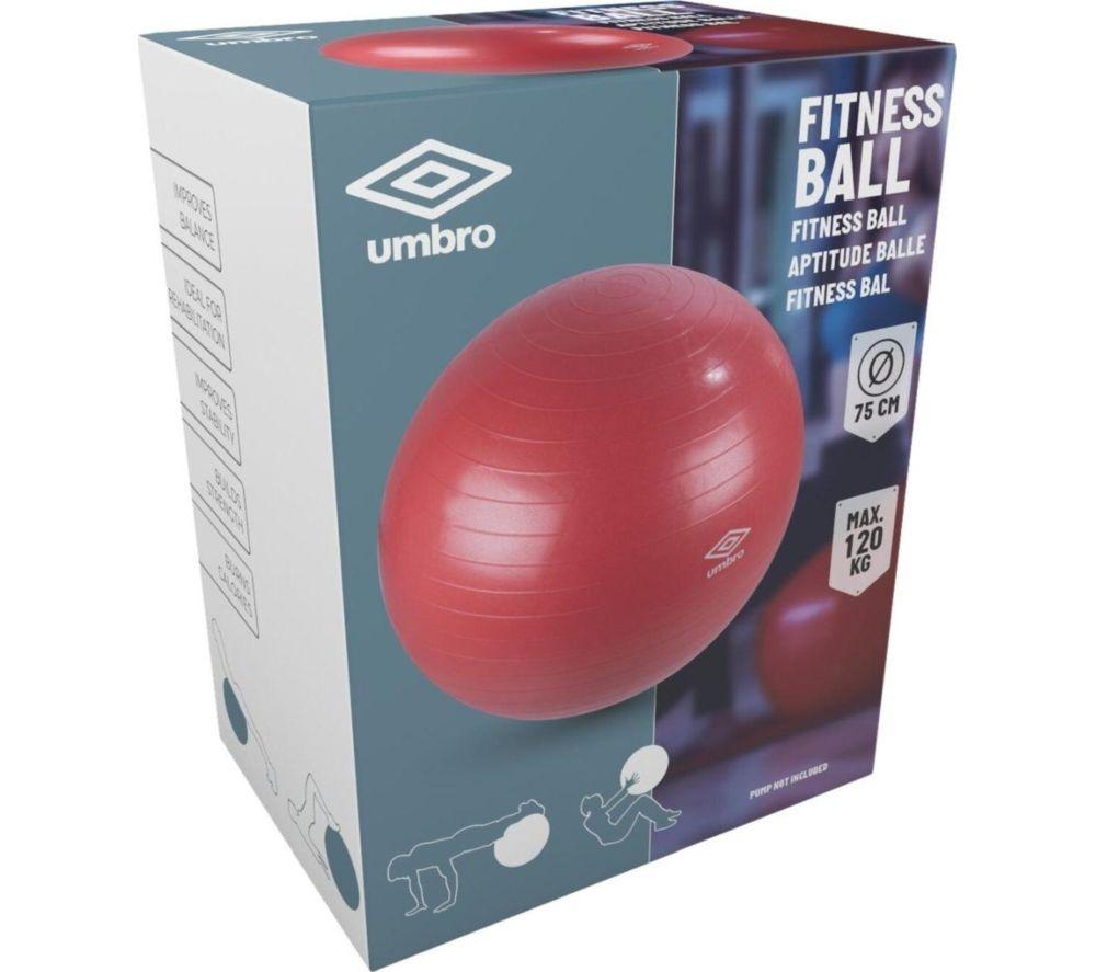 UMBRO Fitness Ball - 75 cm, Red image number 2 of 2