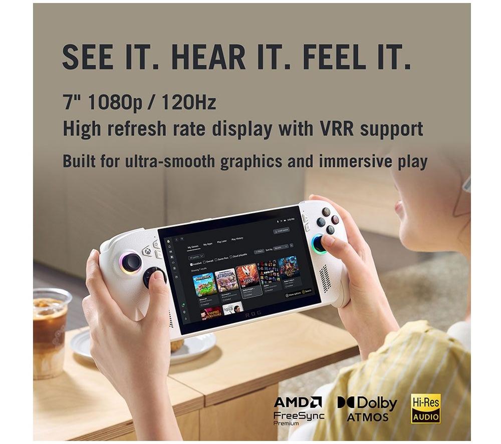 ASUS ROG Xbox Ally Handheld Refurbished Gaming Console - AMD Ryzen Z2 A, 512 GB SSD (Excellent Condition) image number 16 of 20