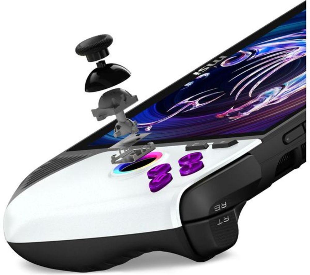 MSI Refurbished Claw 8 AI+ Polar Tempest Edition Handheld Gaming Console - Intel&reg; Core&trade; Ultra 7, 2 TB SSD (Very Good Condition) image number 2 of 6