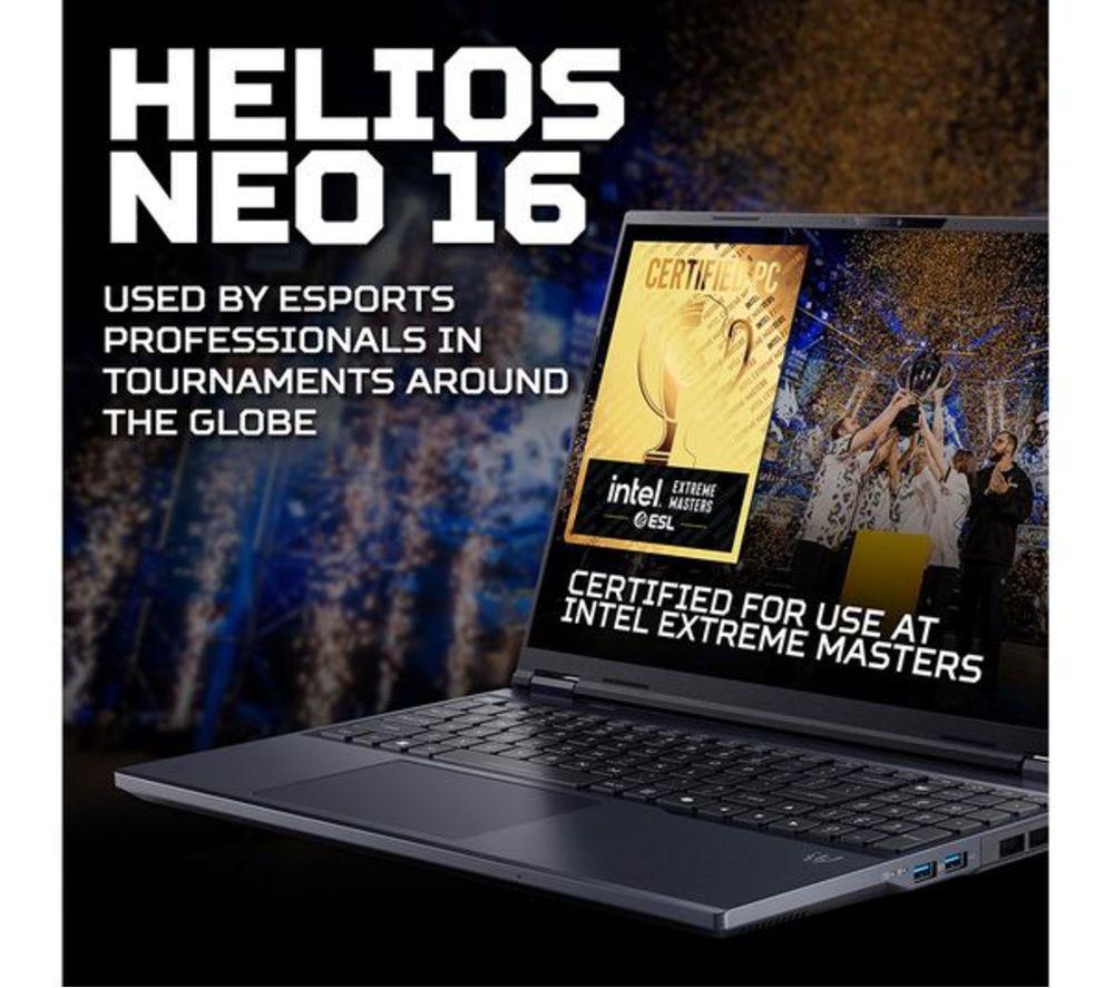 ACER Predator Helios Neo 16 AI 16" Refurbished Gaming Laptop - Intel&reg; Core&trade; Ultra 9, RTX 5070, 1 TB SSD (Very Good Condition) image number 3 of 7