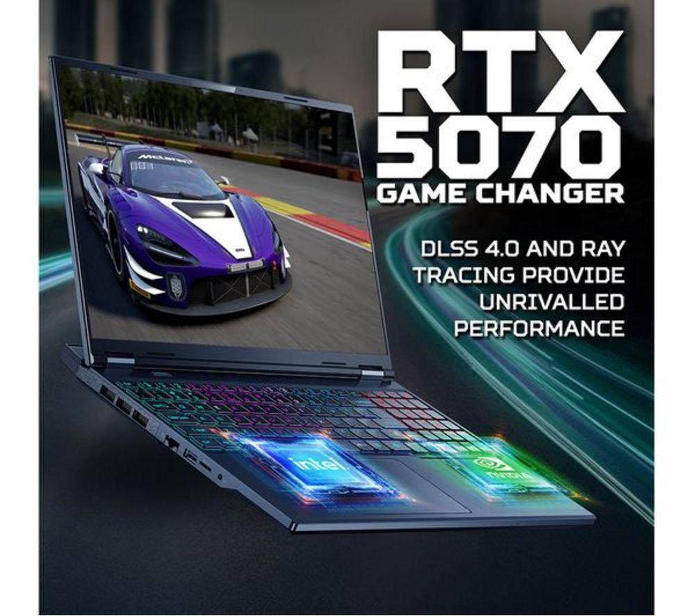 ACER Predator Helios Neo 16 AI 16" Refurbished Gaming Laptop - Intel&reg; Core&trade; Ultra 9, RTX 5070, 1 TB SSD (Very Good Condition) image number 5 of 7