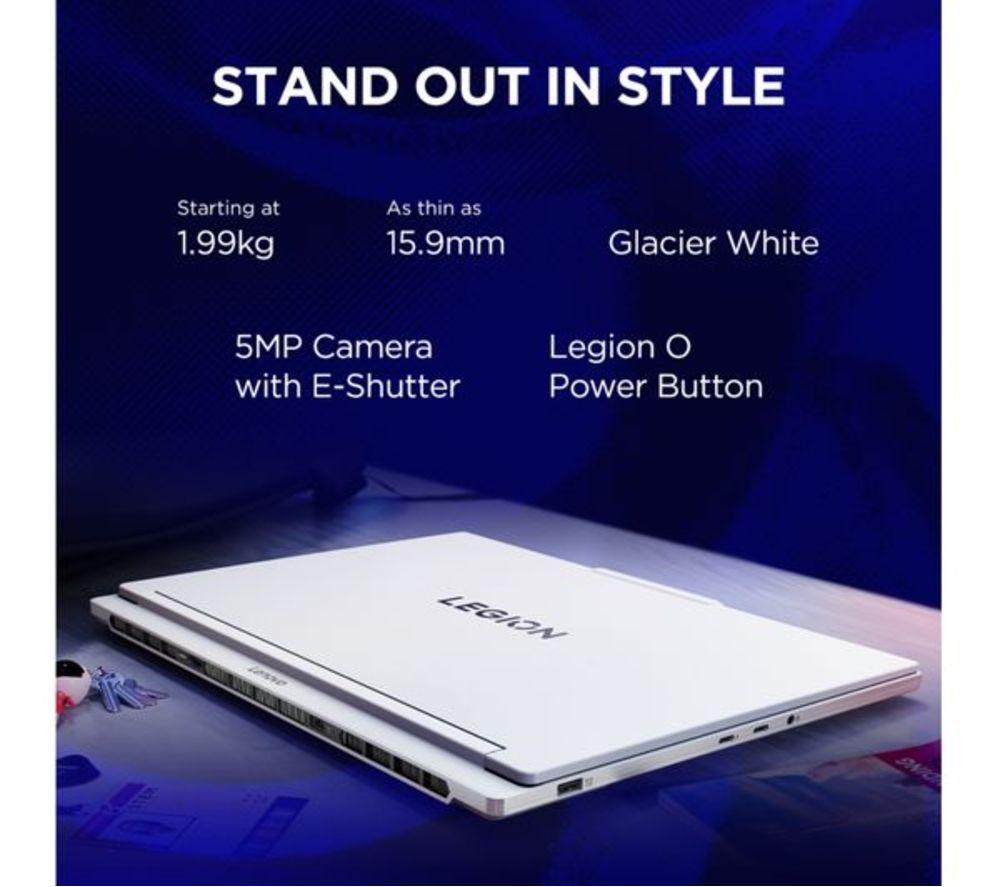 LENOVO Legion 7 16" Refurbished Gaming Laptop - Intel&reg; Core&trade; Ultra 9, RTX 5060, 2 TB SSD (Very Good Condition) image number 17 of 22