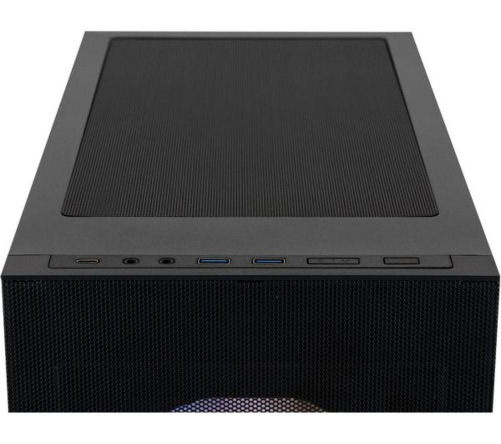 PCSPECIALIST Flux 350 Refurbished Gaming PC - AMD Ryzen 7, RTX 5060 Ti, 1 TB SSD (Very Good Condition) image number 4 of 6