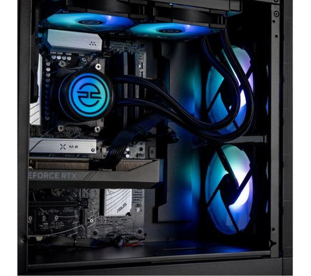 PCSPECIALIST Flux 350 Refurbished Gaming PC - AMD Ryzen 7, RTX 5060 Ti, 1 TB SSD (Very Good Condition) image number 6 of 6