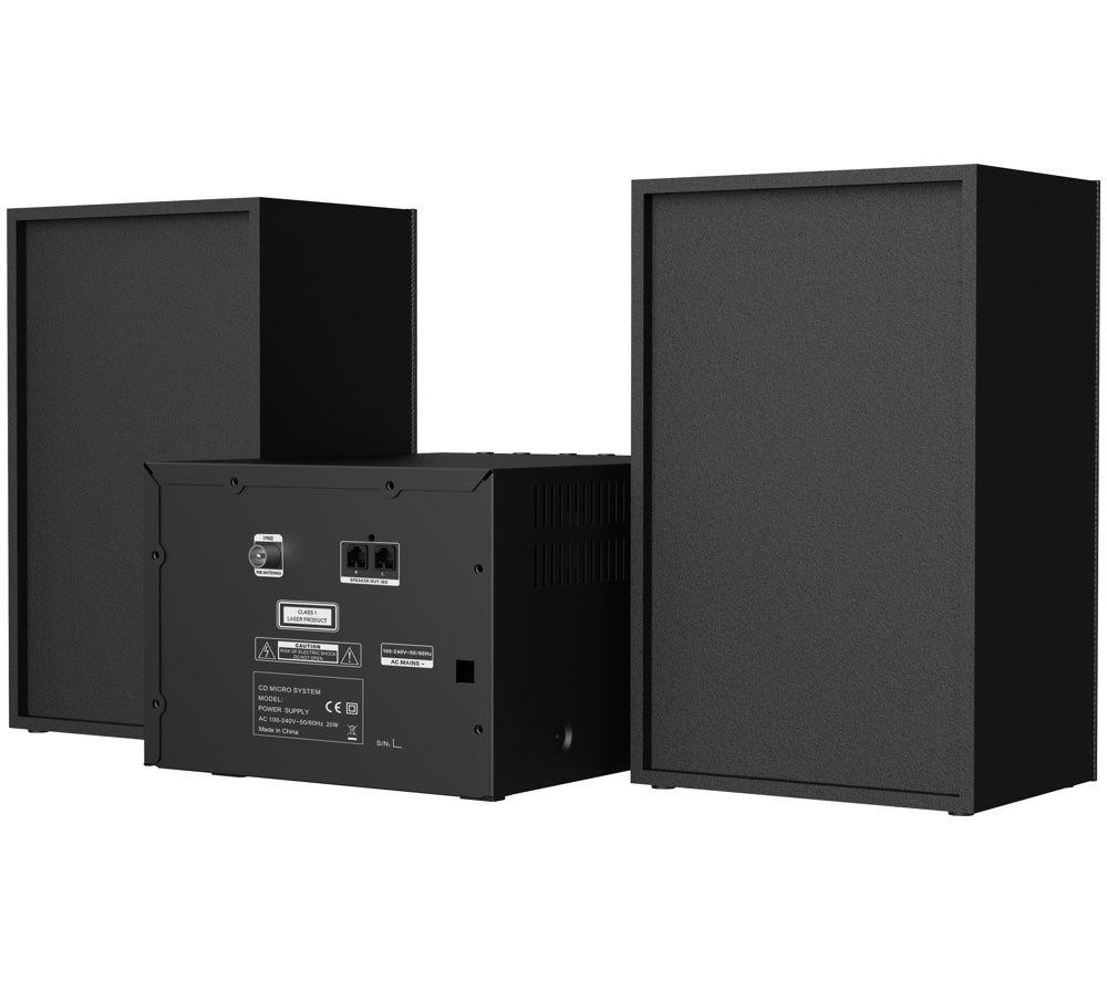 JVC UX-D225B Bluetooth Traditional Hi-Fi System - Gun Metal image number 5 of 5
