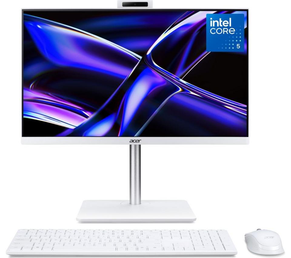 ACER Aspire C27-A 27" All-in-One PC - Intel® Core™ 5, 1 TB SSD, White
