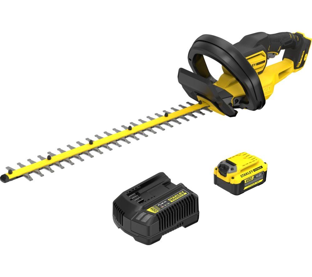 STANLEY FATMAX V20 Cordless Hedge Trimmer - Yellow & Black