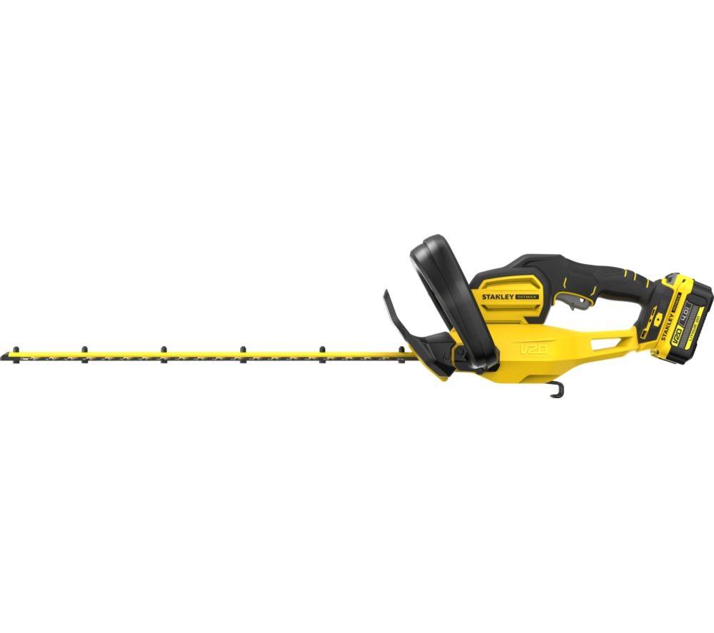 STANLEY FATMAX V20 Cordless Hedge Trimmer - Yellow & Black image number 3 of 5