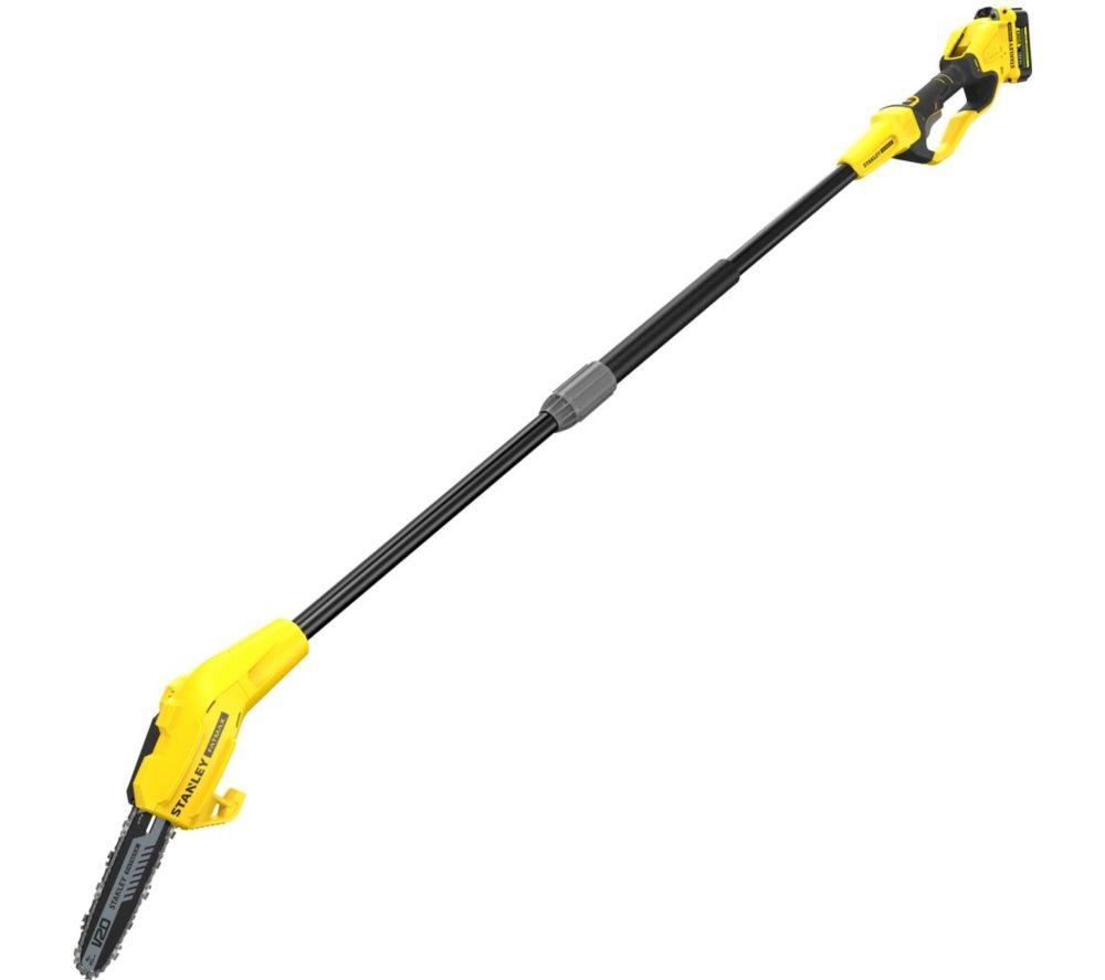 STANLEY FATMAX V20 Cordless Pole Pruner - Yellow & Black