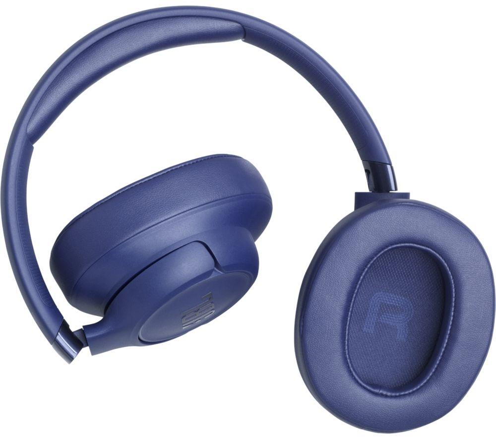 JBL Tune 780NC Wireless Bluetooth Noise-Cancelling Headphones - Blue image number 8 of 9