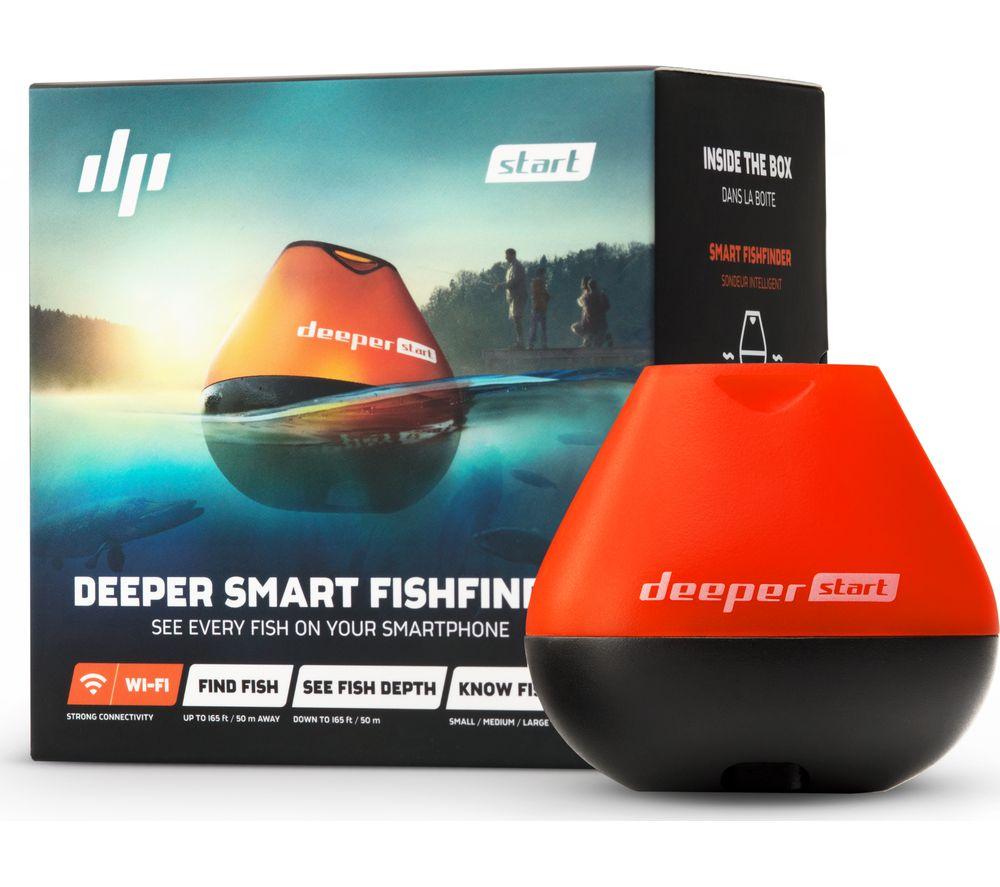 DEEPER Sonar START Smart Fish Finder - Orange & Black image number 3 of 3
