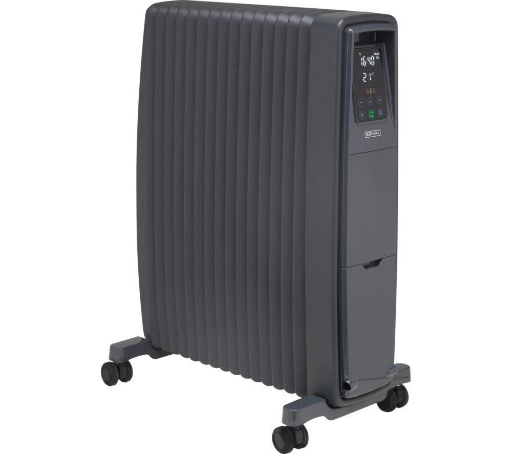DIMPLEX EVO2BTA Portable Oil Free Radiator - Black image number 8 of 8