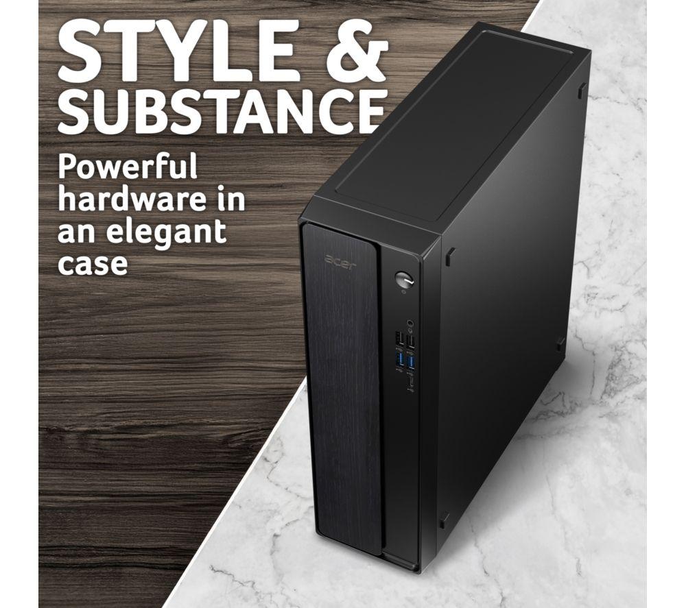 ACER Aspire XC-102 Desktop PC - Intel&reg; Core&trade; i7, 512 GB SSD, Black image number 2 of 6