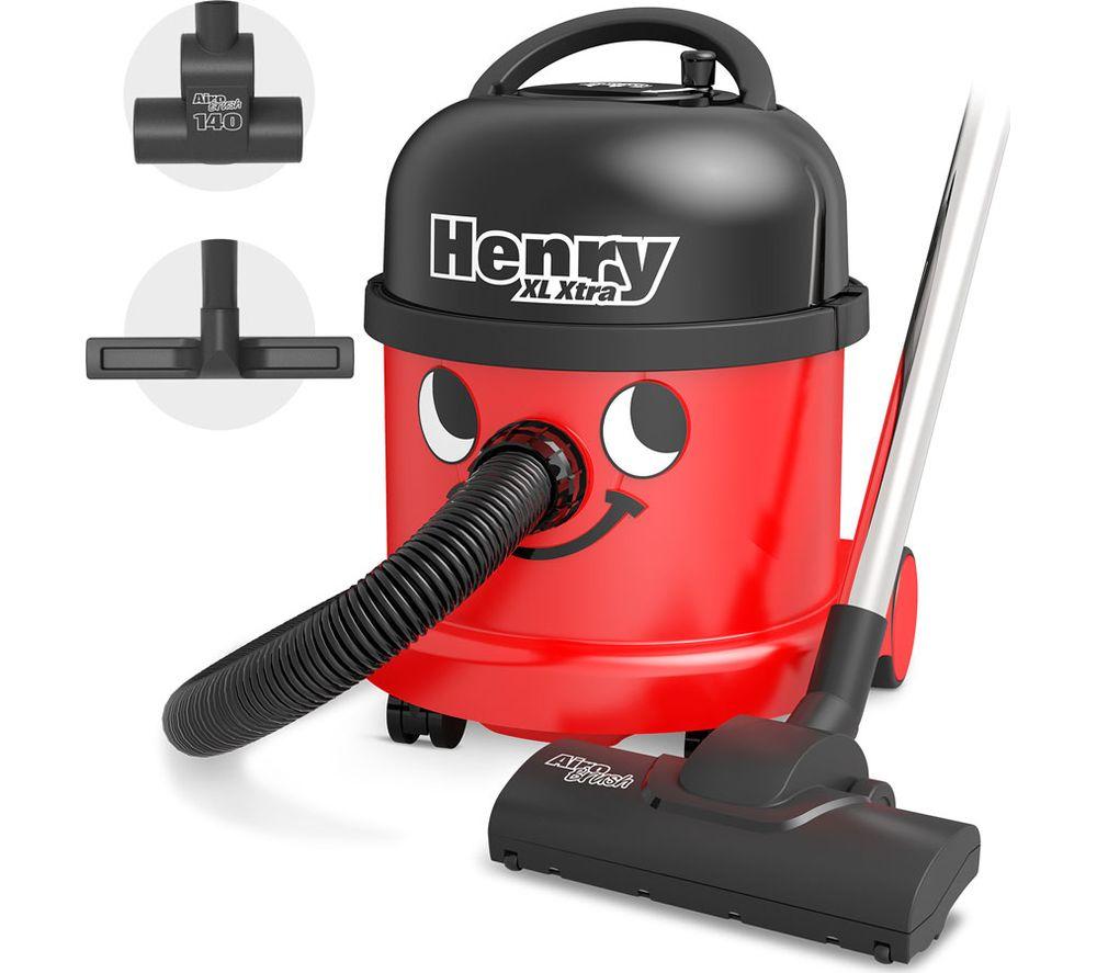 NUMATIC Henry XL Xtra HVR370‑11 Cylinder Bagged Vacuum Cleaner &ndash; Red image number 3 of 5