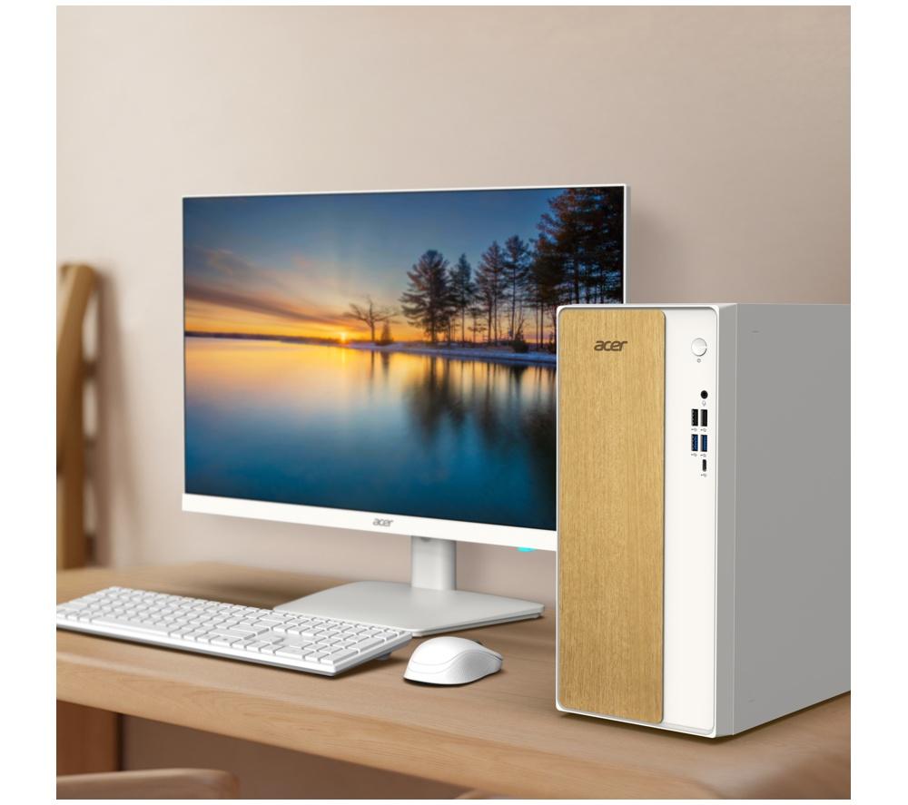 ACER Aspire TC-102 Desktop PC - Intel&reg; Core&trade; i7, 1 TB SSD, White image number 6 of 7