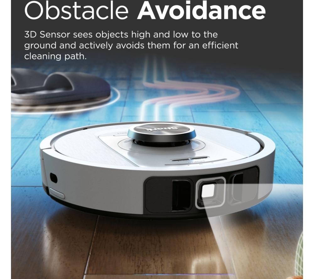 SHARK PowerDetect Self-Empty AV2820VEUKWH Robot Vacuum Cleaner - White image number 6 of 12