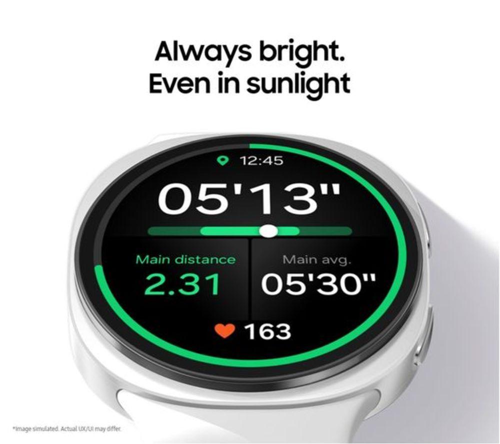 SAMSUNG Galaxy Refurbished Watch8 BT with Bixby - Graphite, 40 mm (Very Good Condition) image number 7 of 39