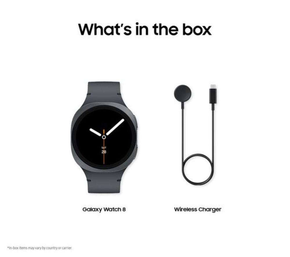 SAMSUNG Galaxy Refurbished Watch8 BT with Bixby - Graphite, 40 mm (Very Good Condition) image number 15 of 39