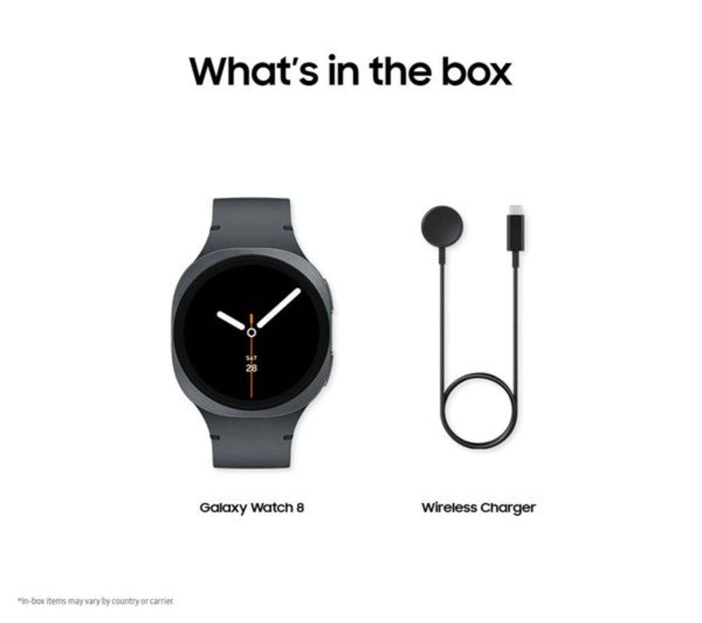 SAMSUNG Galaxy Refurbished Watch8 BT with Bixby - Graphite, 40 mm (Very Good Condition) image number 27 of 39