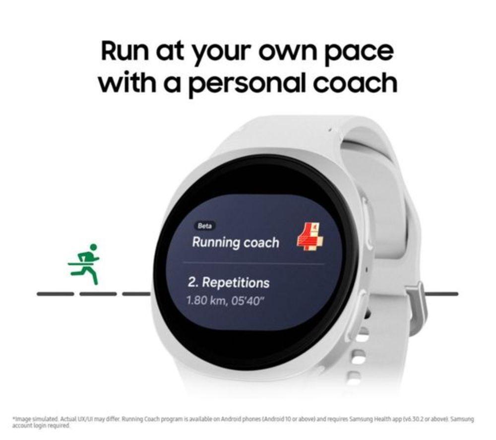 SAMSUNG Galaxy Refurbished Watch8 BT with Bixby - Graphite, 40 mm (Very Good Condition) image number 28 of 39