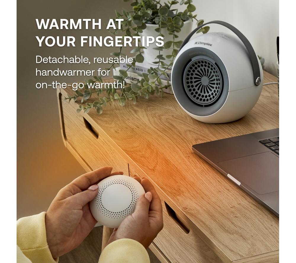 DIMPLEX Desk Friend DDF390 Portable Fan Heater - White image number 4 of 10