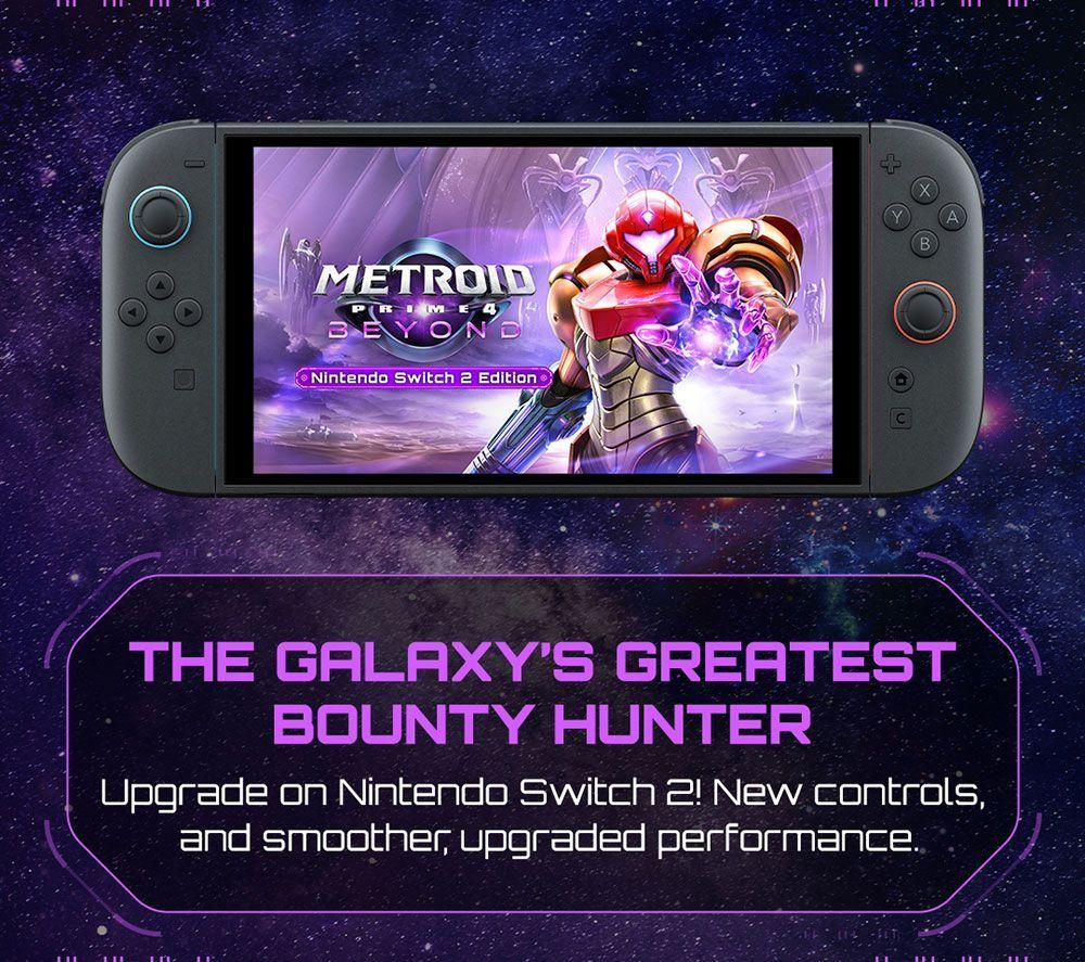 NINTENDO SWITCH Metroid Prime 4: Beyond (Nintendo Switch 2 Edition) & Metroid Prime 4: Beyond Key Chain Bundle image number 5 of 13