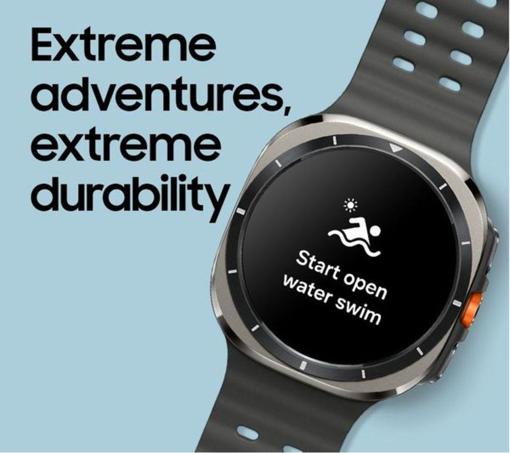 SAMSUNG Galaxy Refurbished Watch Ultra (2025) LTE with Bixby - Titanium Grey, 47 mm (Very Good Condition) image number 3 of 6