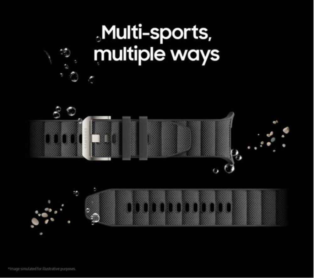 SAMSUNG Galaxy Refurbished Watch Ultra (2025) LTE with Bixby - Titanium Grey, 47 mm (Very Good Condition) image number 5 of 6
