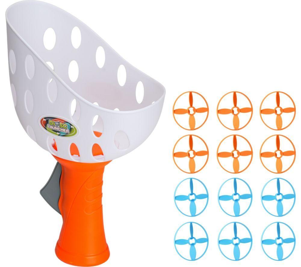 GOJI GDISC26 Disc Launcher Set - Green & Orange image number 6 of 10