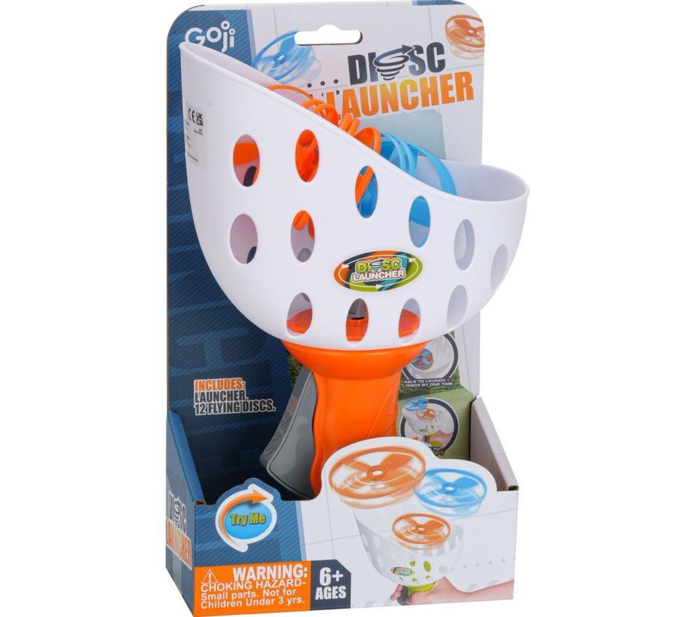GOJI GDISC26 Disc Launcher Set - Green & Orange image number 9 of 10