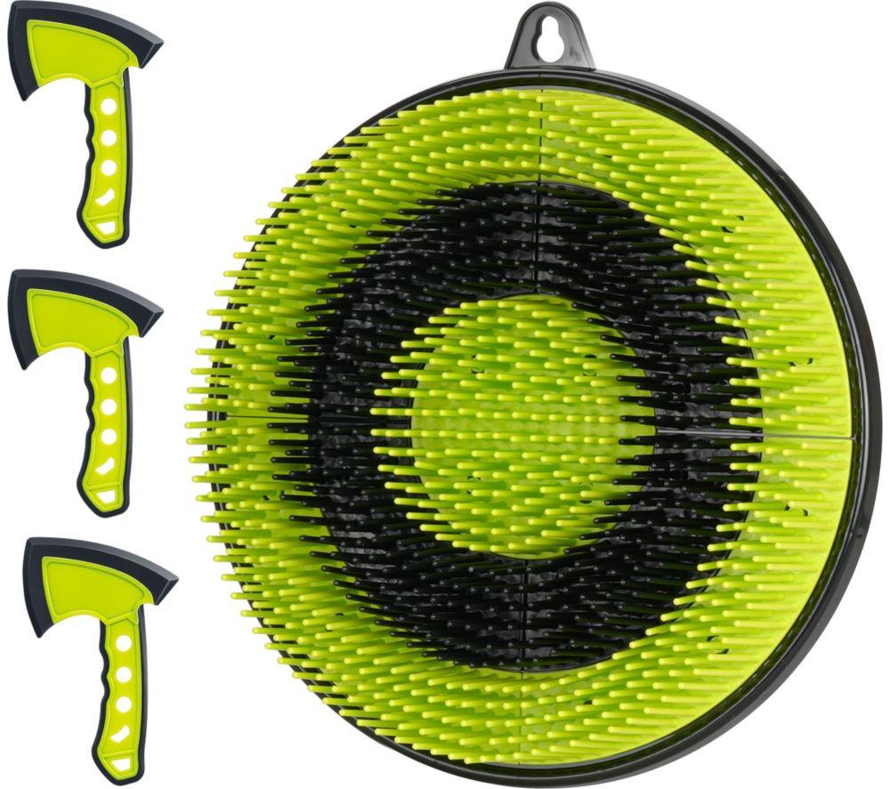 GOJI 12inch Axe Throwing Dartboard Set