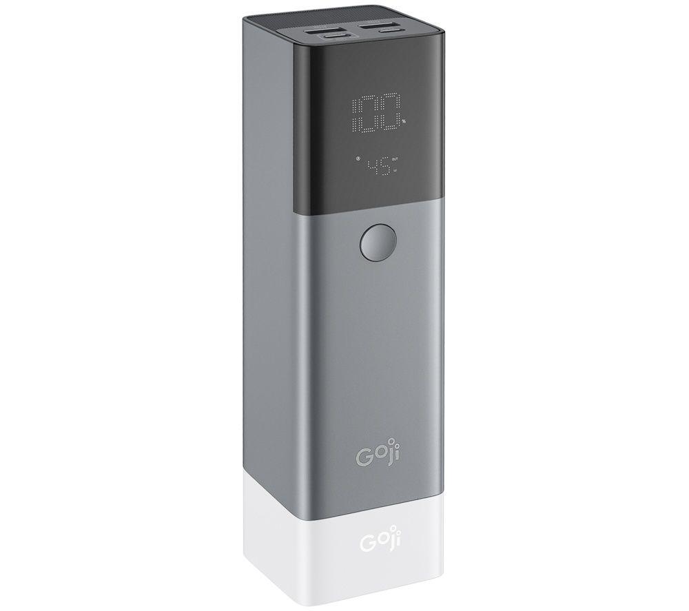 GOJI G6P14026C 25000 mAh Portable Power Bank - Grey image number 2 of 2