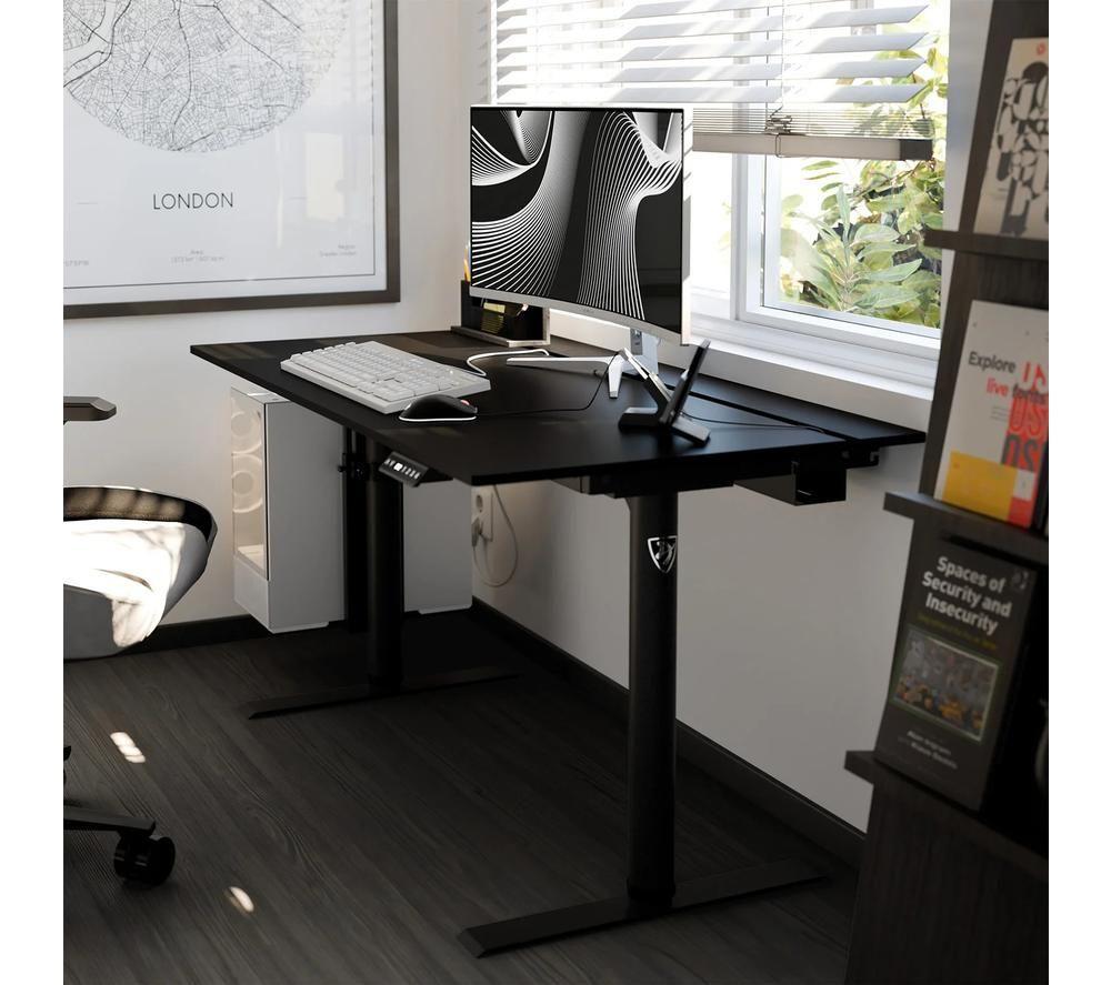 AROZZI Arena Nordico Gaming Desk - Black image number 4 of 7