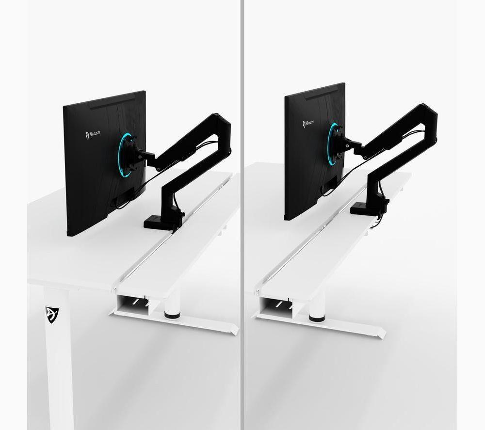 AROZZI Arena Nordico Gaming Desk - White image number 4 of 8