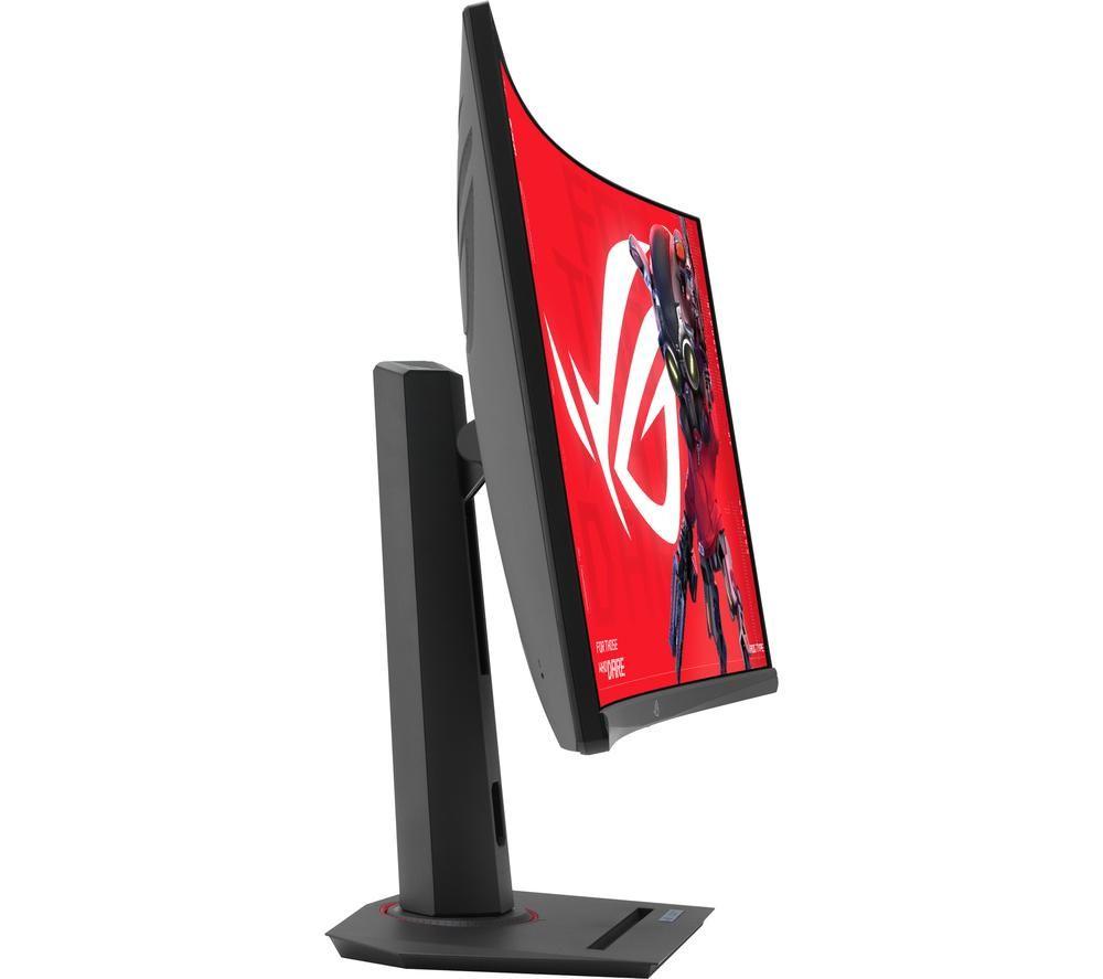 ASUS ROG Strix XG32WCMS Quad HD 32" Curved LED Gaming Monitor - Black image number 3 of 7