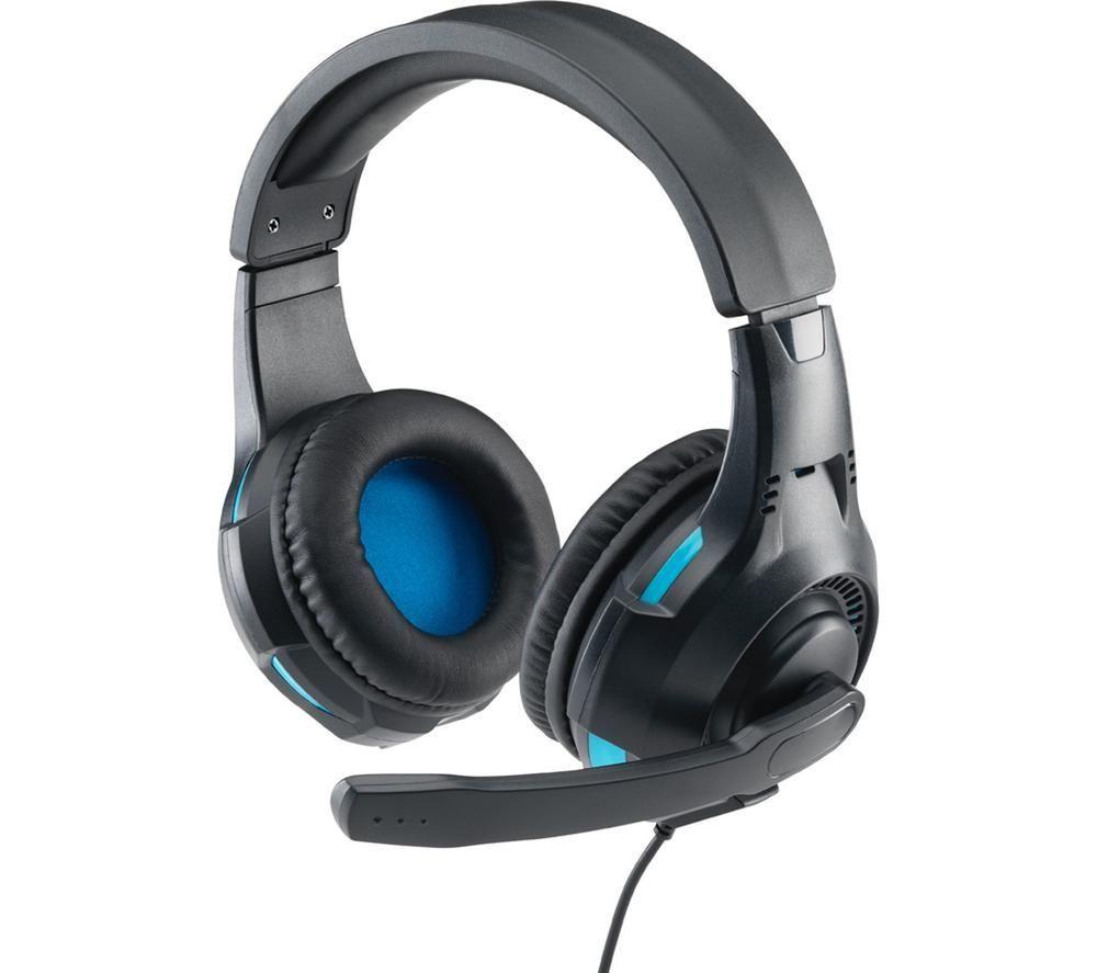 MENKIND Red5 Comet Gaming Headset - Black & Blue image number 2 of 5