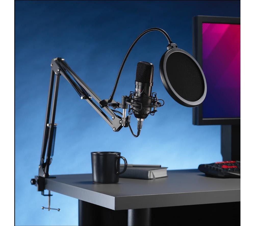 RED5 Nova USB Gaming Microphone Set - Black image number 2 of 3