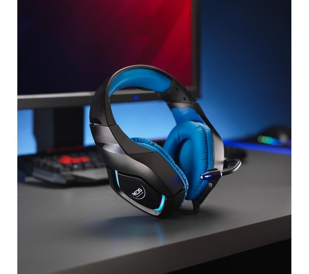 MENKIND Red5 Nova 2 Gaming Headset - Blue & Black image number 3 of 5