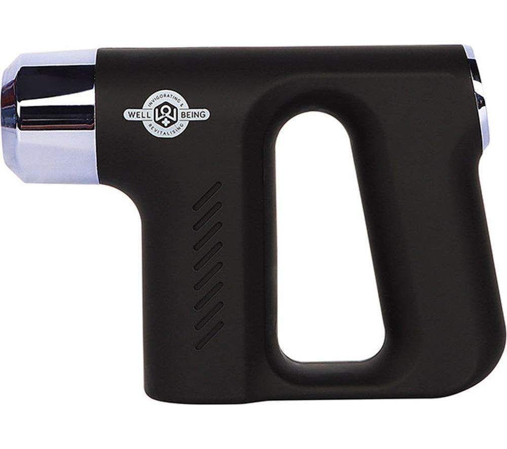 Menkind Wellbeing Cordless Massage Gun - Black