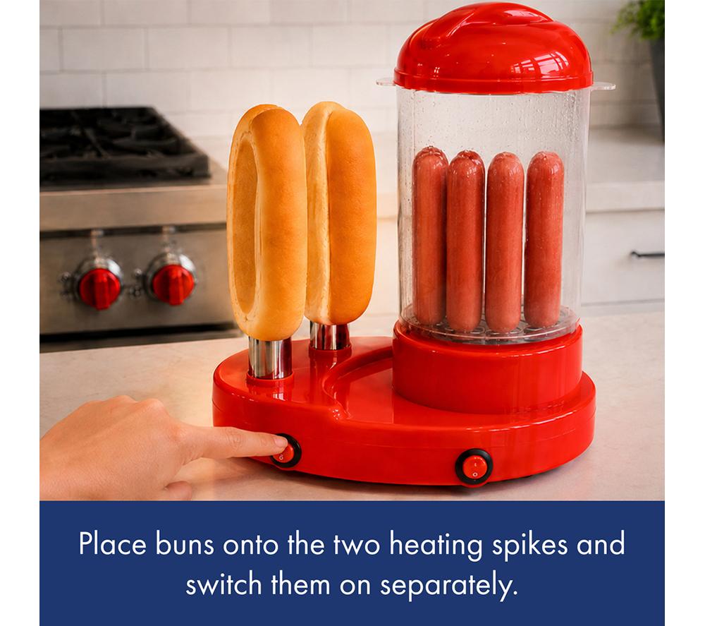 MENKIND 99877 Hotdog Maker - Red image number 7 of 12