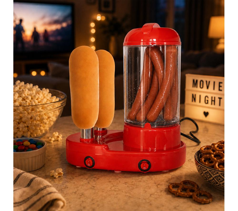 MENKIND 99877 Hotdog Maker - Red image number 11 of 12