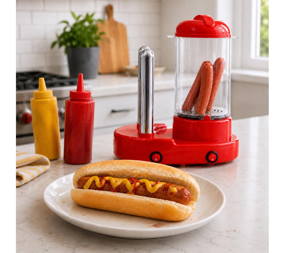 MENKIND 99877 Hotdog Maker - Red image number 12 of 12