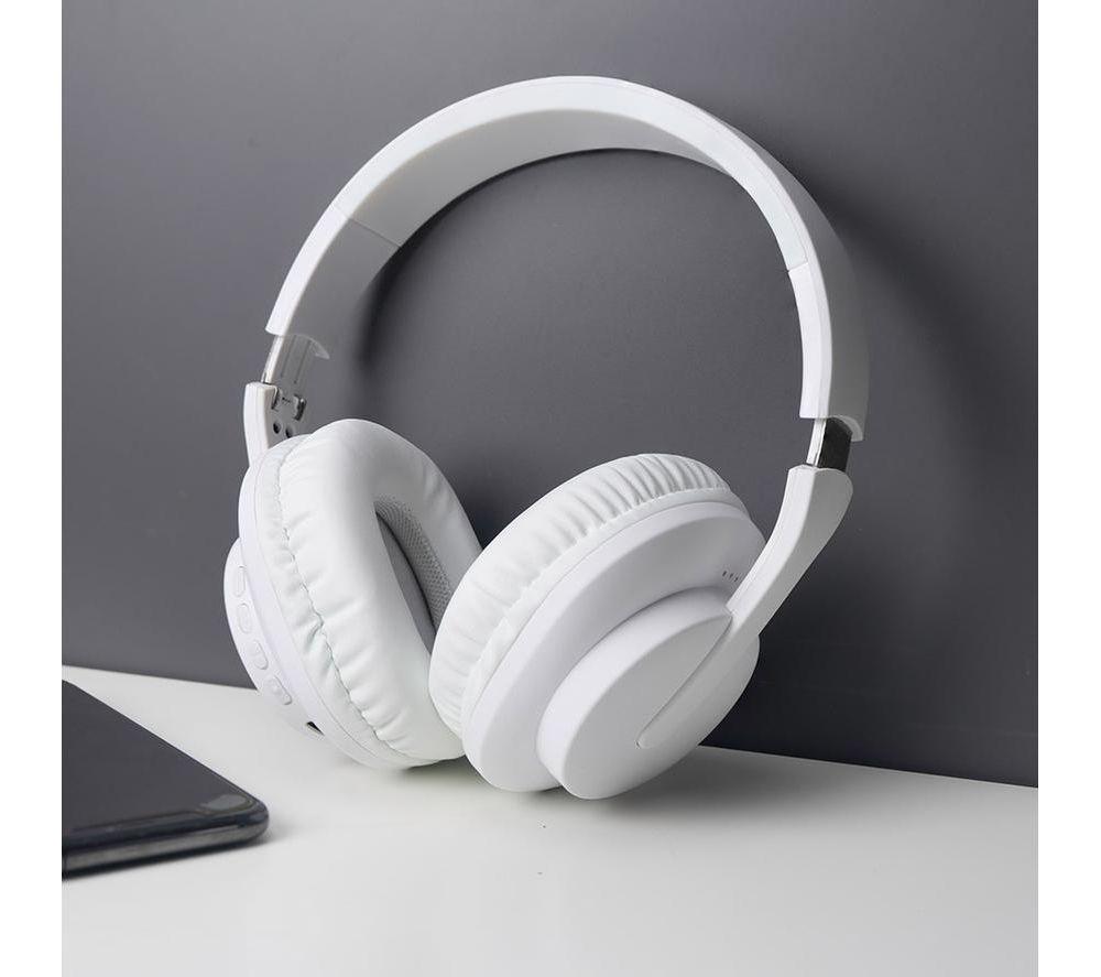 MENKIND RED5 Wireless Bluetooth Noise-Cancelling Headphones - White image number 6 of 7